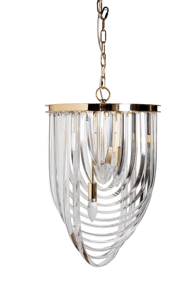 Светильник потолочный стекло/золото 20MD3231-3G