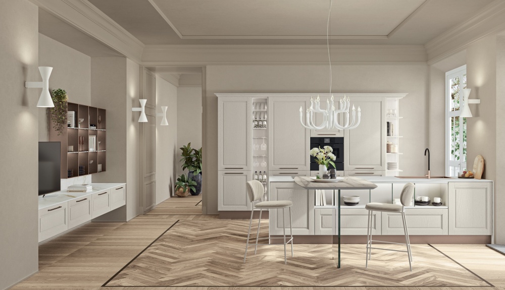 Деревянная кухня купить Agnese Style 1 Италия LUBE cucine в Зеленокумске