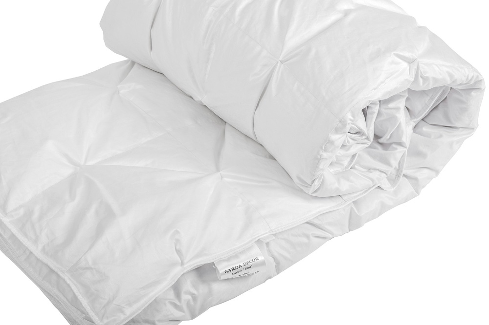 Одеяло Лира 140*205  100% белый гусиный пух