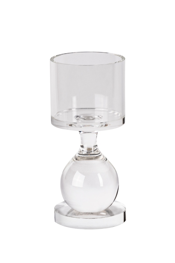 X1791090 Подсвечник хрустальный, 9*9*20см